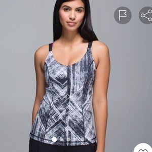 Lululemon Happy Strappy Tank Heat Wave size: 4